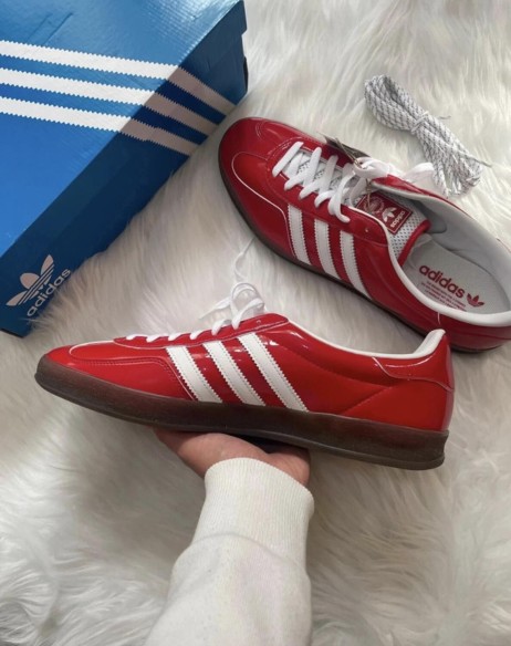 adidas gazelle indoors better scarlet red - 49