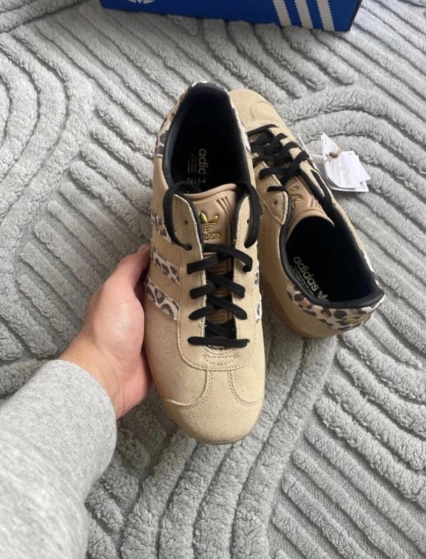 adidas gazelle indoor leopard cream beige - 38,5 2