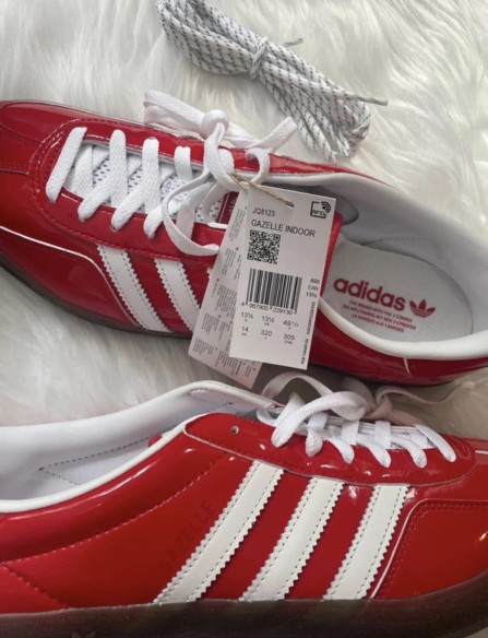 adidas gazelle indoors better scarlet red - 49