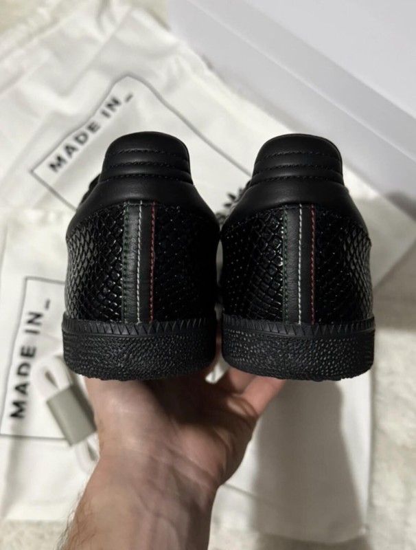 adidas samba OG Made in Italy 'Black Croc' 41 2