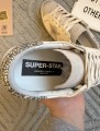 Golden Goose superstar beige argenté gris - taille 38