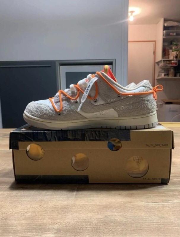 Nike Dunk Low Off White lot 31/50 taille 45,5 homme 2