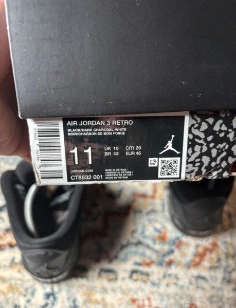 Air Jordan 3 Retro Black Cat