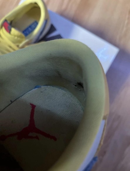 Air Jordan 1 Low Travis Scott Canary