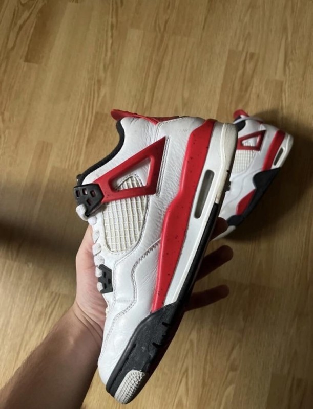 Nike air jordan 4 red cement 2