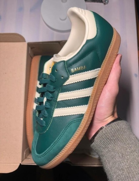 adidas samba og collegiate green taille 40 2/3