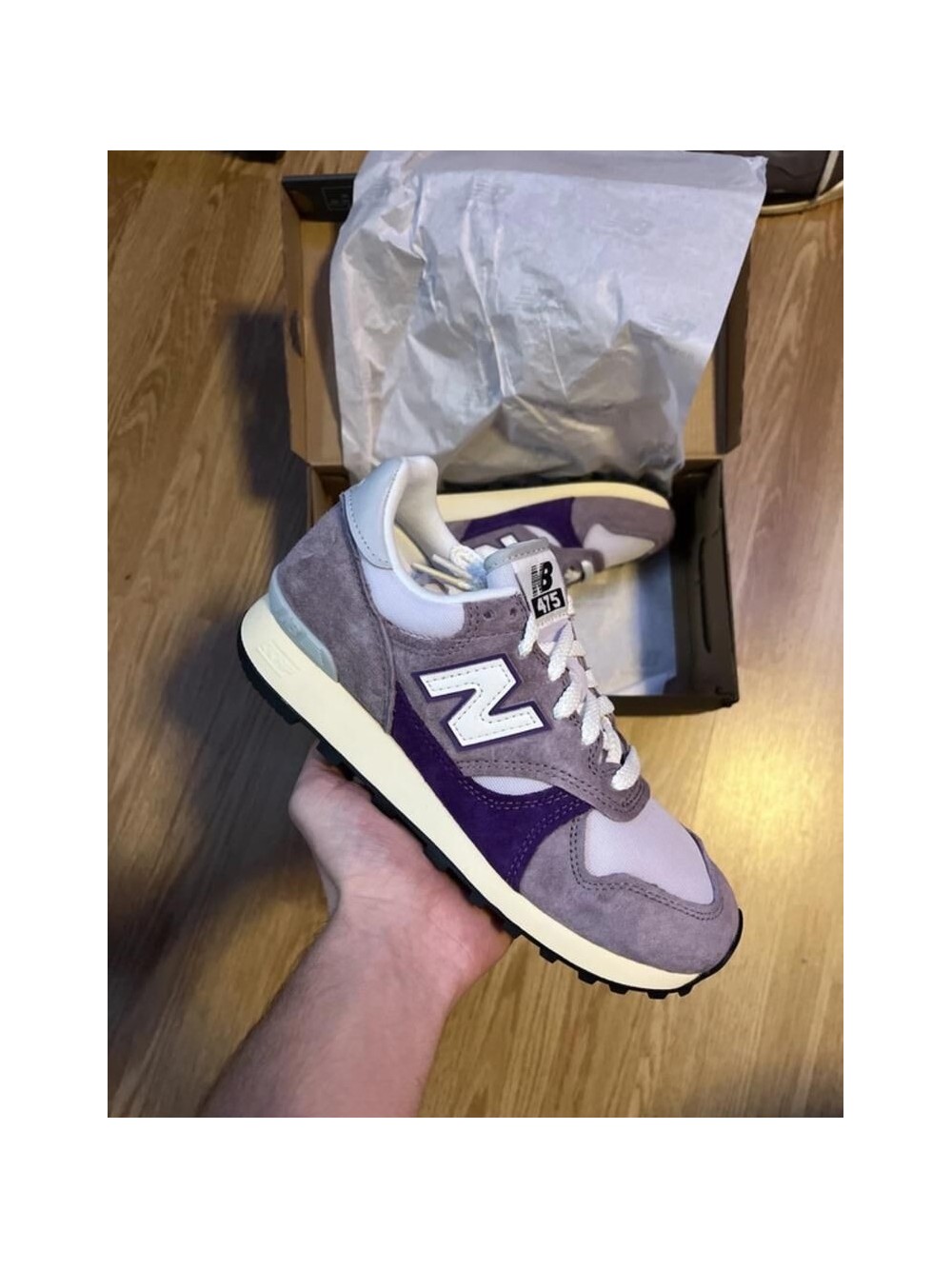 New balance 475 neuve mauve rose beige