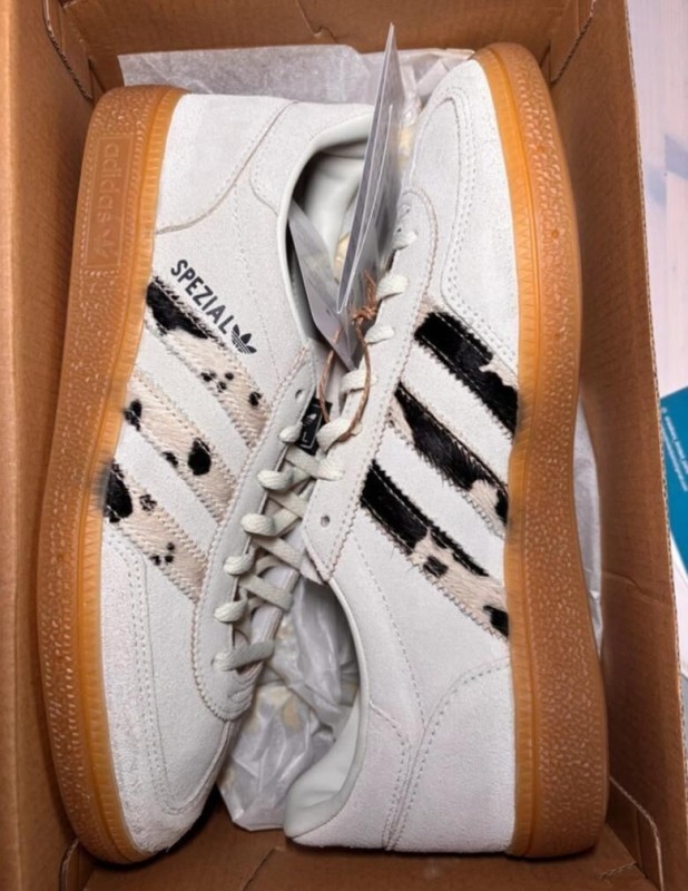 adidas handball spezial off white cow vache taille 38 2