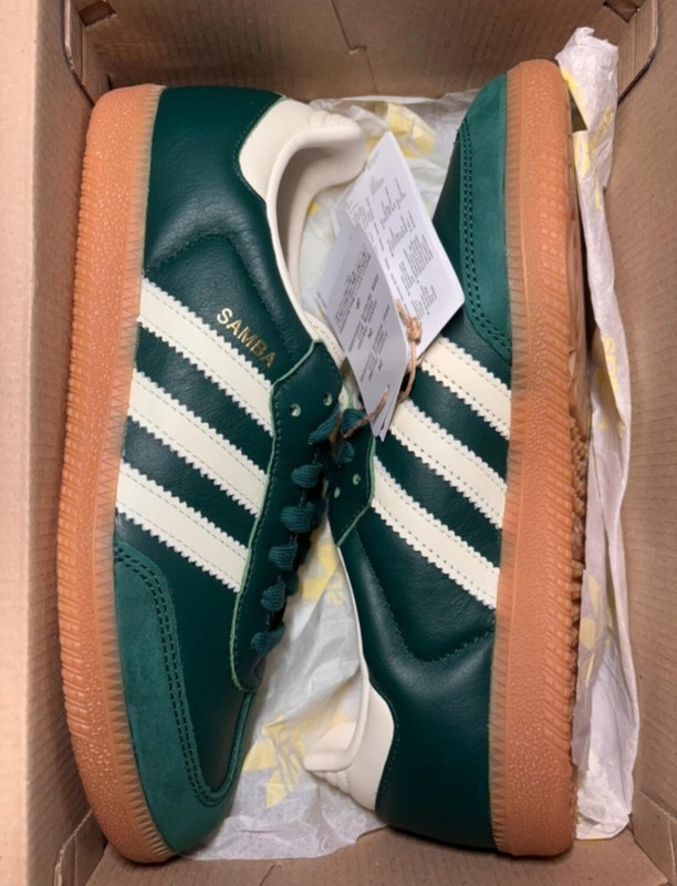 adidas samba og collegiate green taille 40 2/3 2
