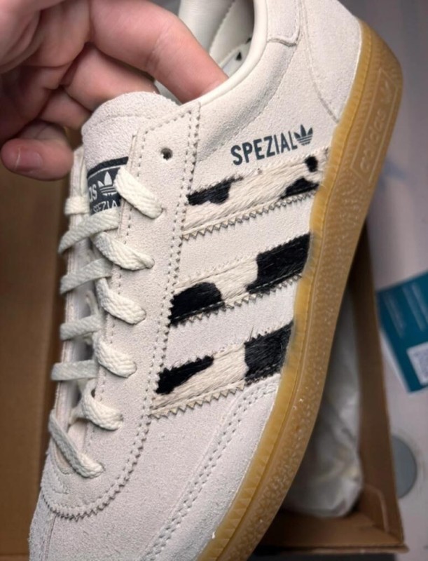 adidas handball spezial off white cow vache taille 38 2