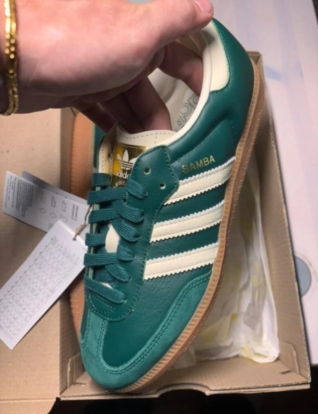 adidas samba og collegiate green taille 40 2/3