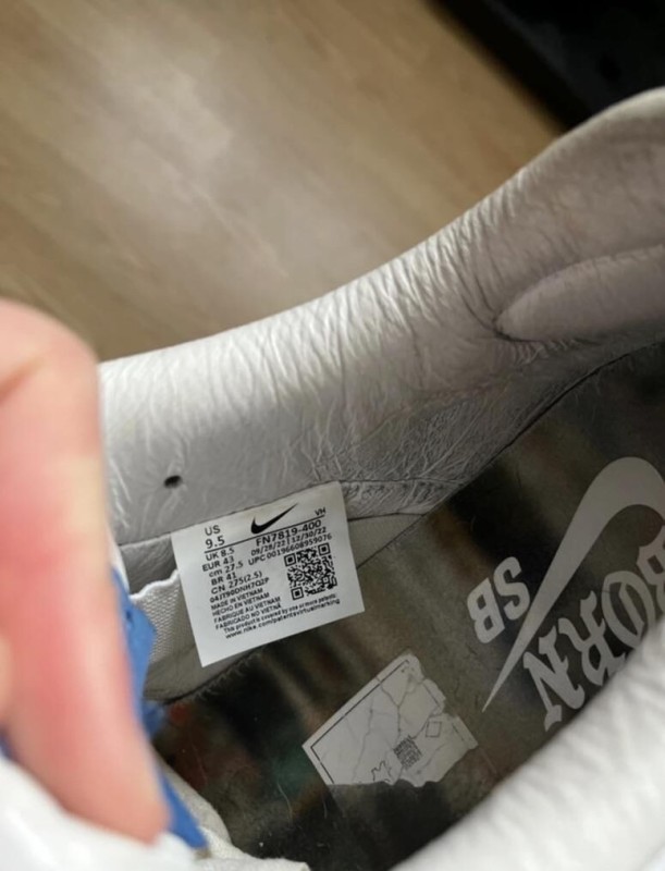 Nike dunk sb born x raised 2