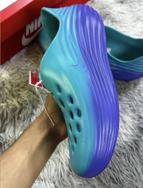 Nike ReactX rejuven8 bleu dusty cactus persian violet off black aqua beach