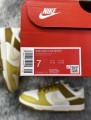 Nike dunk low retro bronzine coconut milk cream yellow