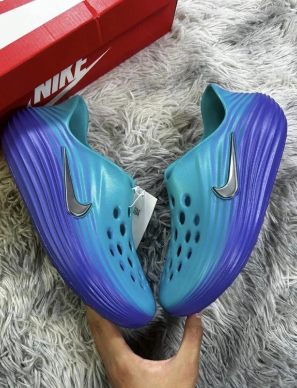 Nike ReactX rejuven8 bleu dusty cactus persian violet off black aqua beach 2