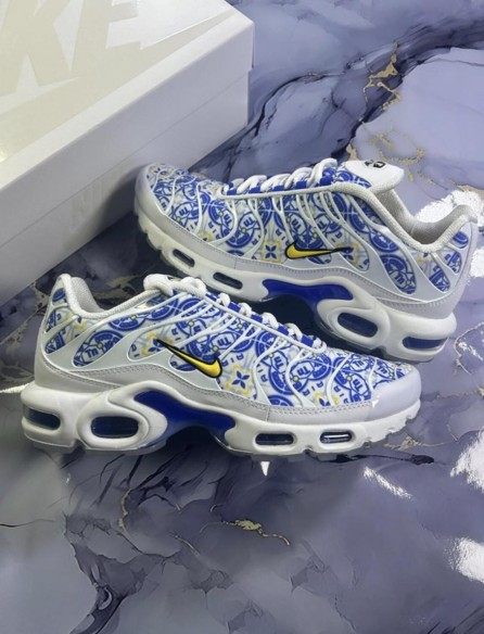 Nike airmax tn Lisboa Lisbonne White Blue Royal