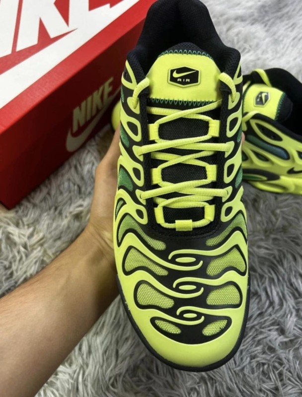 Air Max plus TN drift jaune citron clair vert et noir 2