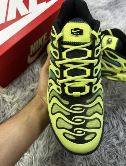 Air Max plus TN drift jaune citron clair vert et noir