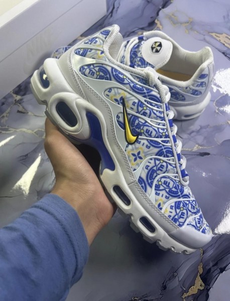 Nike airmax tn Lisboa Lisbonne White Blue Royal