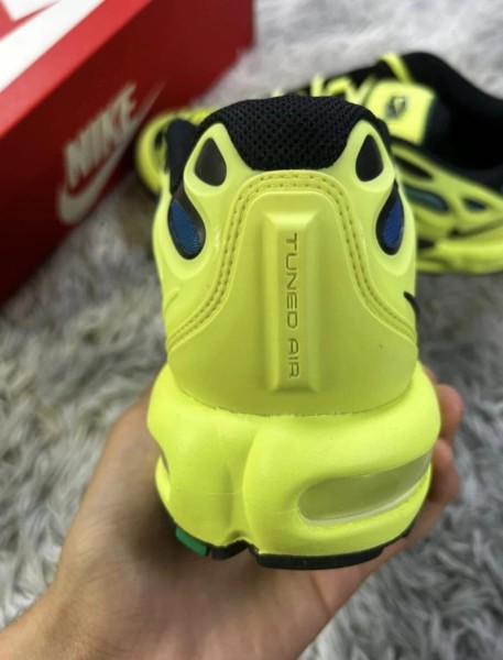 Air Max plus TN drift jaune citron clair vert et noir