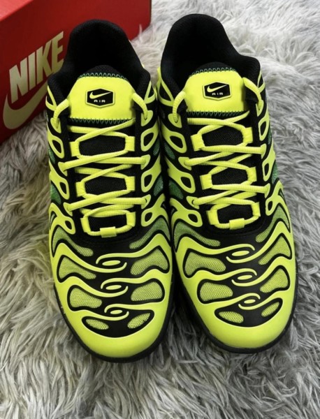 Air Max plus TN drift jaune citron clair vert et noir