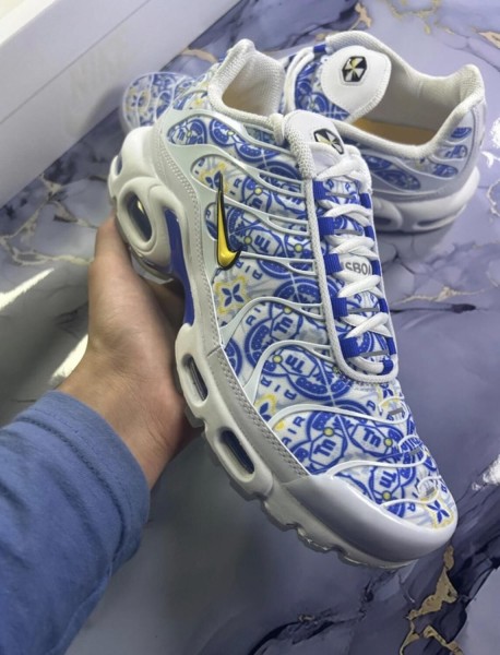 Nike airmax tn Lisboa Lisbonne White Blue Royal