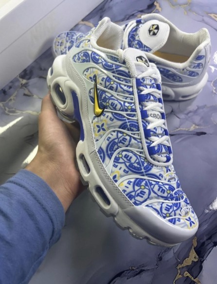 Nike airmax tn Lisboa Lisbonne White Blue Royal