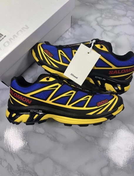 Salomon XT6 jjjjound nautical blue lemon black