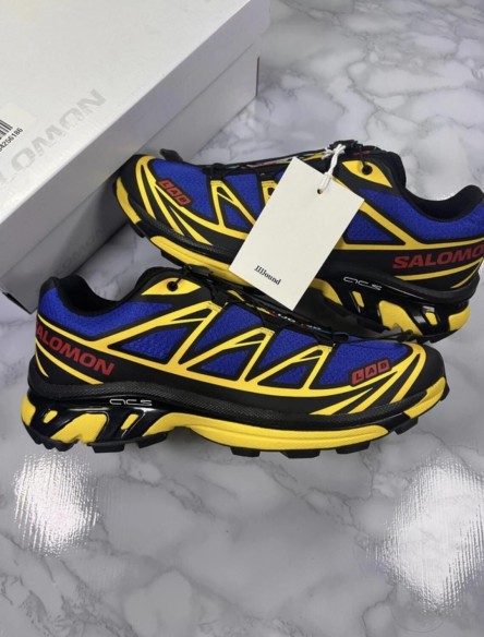 Salomon XT6 jjjjound nautical blue lemon black