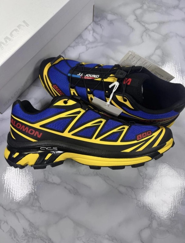 Salomon XT6 jjjjound nautical blue lemon black 2
