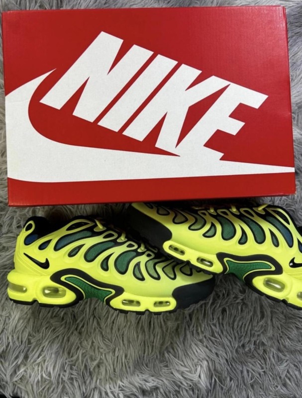 Air Max plus TN drift jaune citron clair vert et noir 2