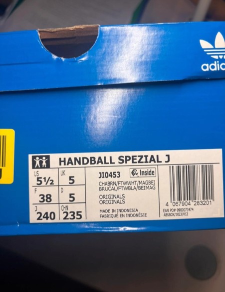 adidas handball spezial chalky brown taille 38