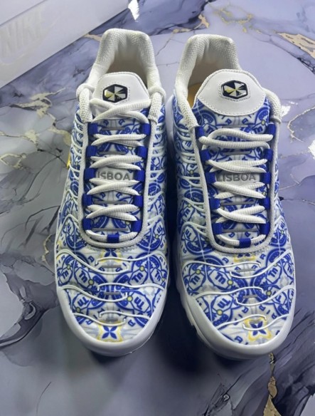 Nike airmax tn Lisboa Lisbonne White Blue Royal