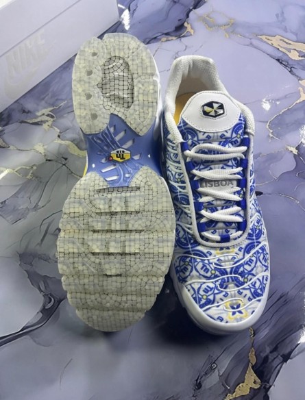 Nike airmax tn Lisboa Lisbonne White Blue Royal
