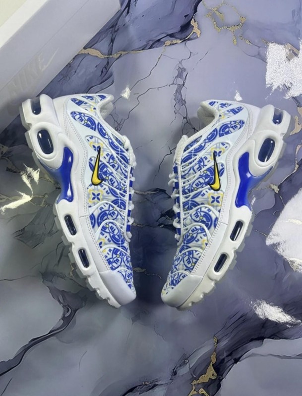 Nike airmax tn Lisboa Lisbonne White Blue Royal 2