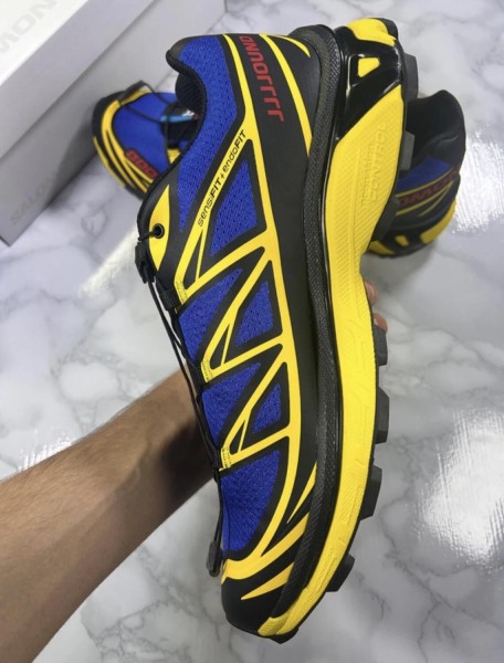 Salomon XT6 jjjjound nautical blue lemon black