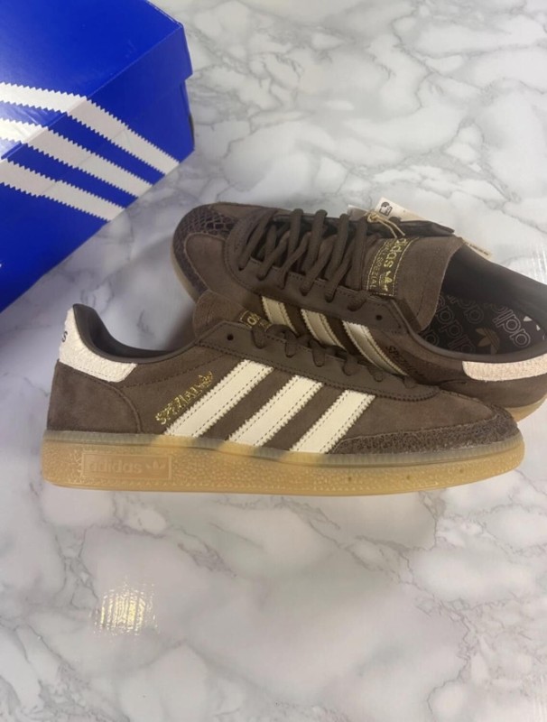 adidas spezial snake print brown and white chocolate 2