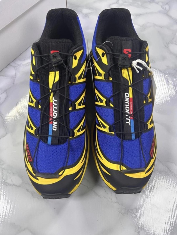 Salomon XT6 jjjjound nautical blue lemon black 2