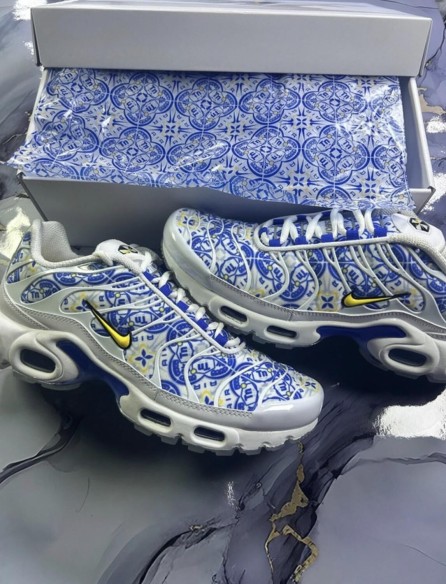 Nike airmax tn Lisboa Lisbonne White Blue Royal