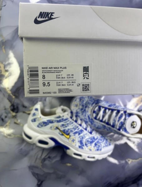 Nike airmax tn Lisboa Lisbonne White Blue Royal
