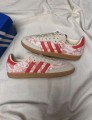 adidas samba liberty london pink red better scarlet white cream
