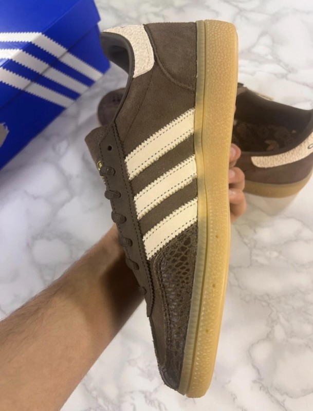 adidas spezial snake print brown and white chocolate 2