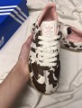 adidas samba og cow print off white brown