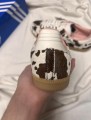 adidas samba og cow print off white brown