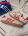 adidas samba liberty london pink red better scarlet white cream