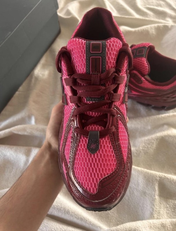 New Balance 1906R unisex pink trail mix maroon 2