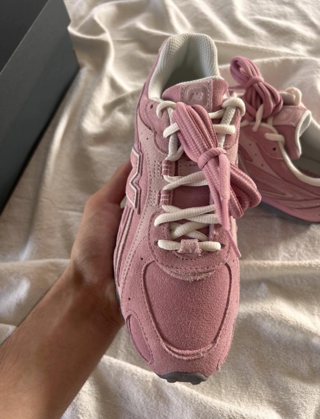 New balance NAKED 204I pink overdye white