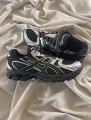 Asics gel nimbus 10.1 obsidian grey green brasil black silver