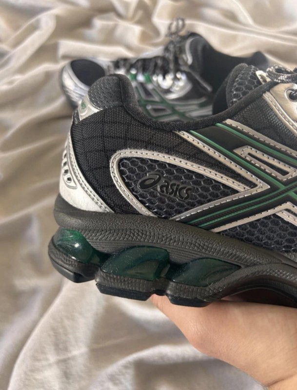 Asics gel nimbus 10.1 obsidian grey green brasil black silver 2