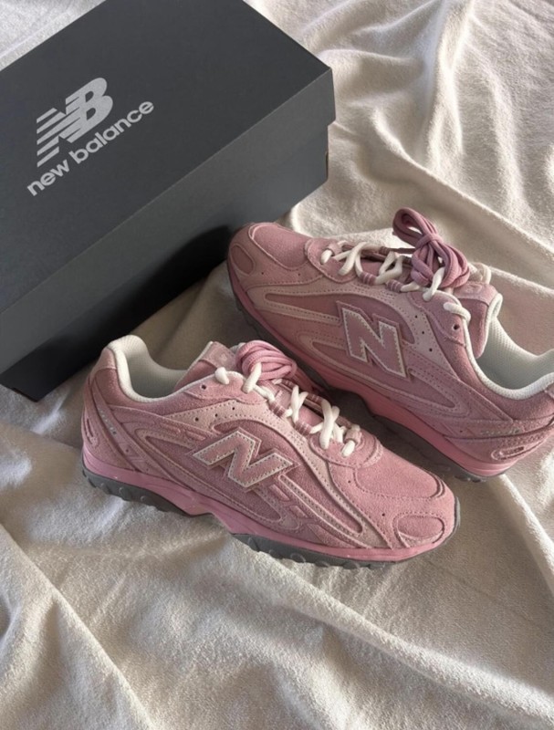 New balance NAKED 204I pink overdye white 2